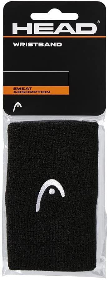 Poignets Head XL Noir-raquette-padel.com