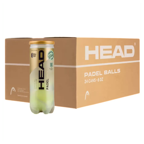 CARTON 24 TUBES BALLES HEAD PADEL PRO S