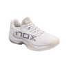 Chaussure de padel AT10 LUX Blanc/Gris