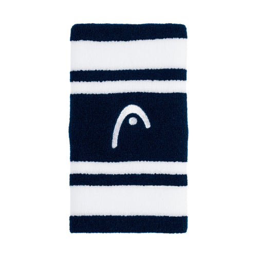 Poignets Head XL Marine/Blanc