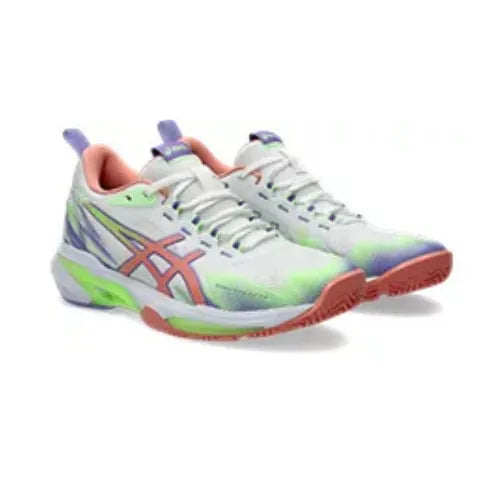 Chaussure de Padel Asics SONICSMASH FF White/Guava