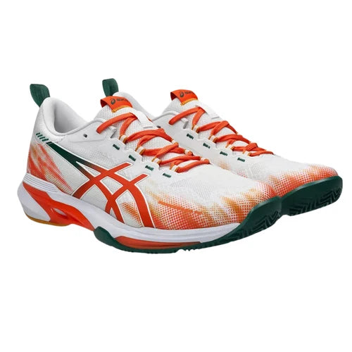 Chaussure de Padel Asics SONICSMASH FF White/Orange