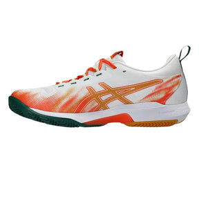 Chaussure de Padel Asics SONICSMASH FF White/Orange