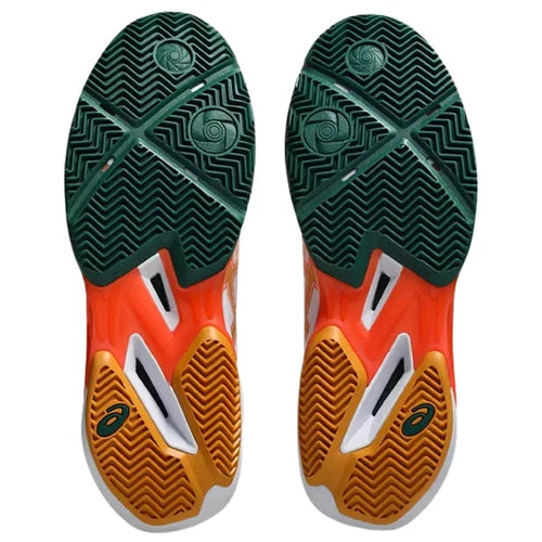 Chaussure de Padel Asics SONICSMASH FF White/Orange