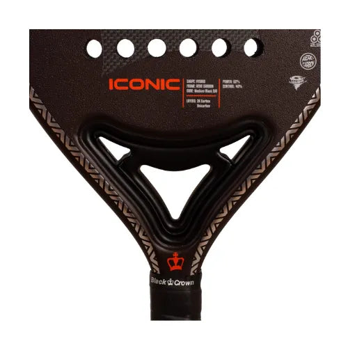 Raquette de padel Black Crown ICONIC