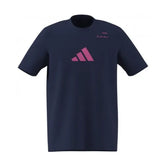 T-Shirt Adidas M PADEL CAT Dark Blue