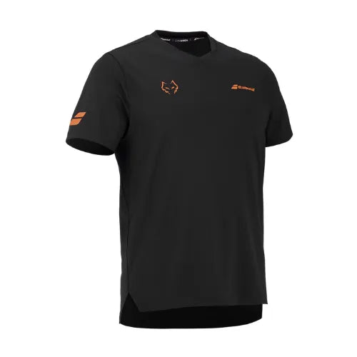 T-shirt Babolat CREW NECK TEE JL Noir