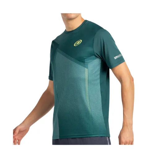 T-shirt Bullpadel LAGAR Verde Oscuro