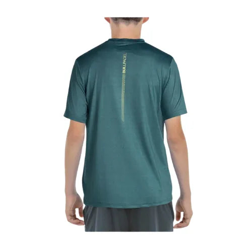T-shirt Bullpadel LANDE Verde Azulado