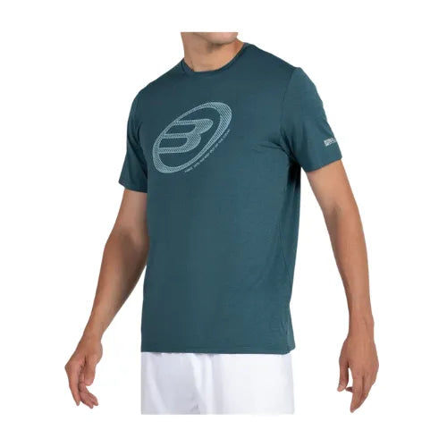 T-shirt Bullpadel LANDE Verde Oscuro