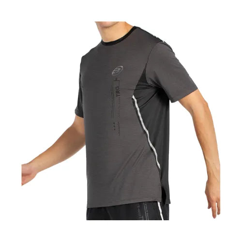 T-shirt Bullpadel BECERRE Negro