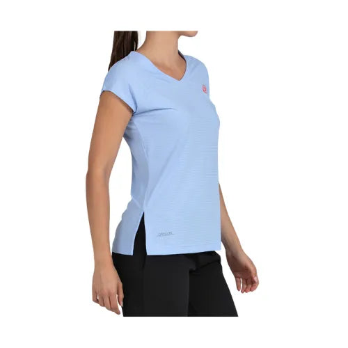 T-shirt Bullpadel COVELO Azul Celeste