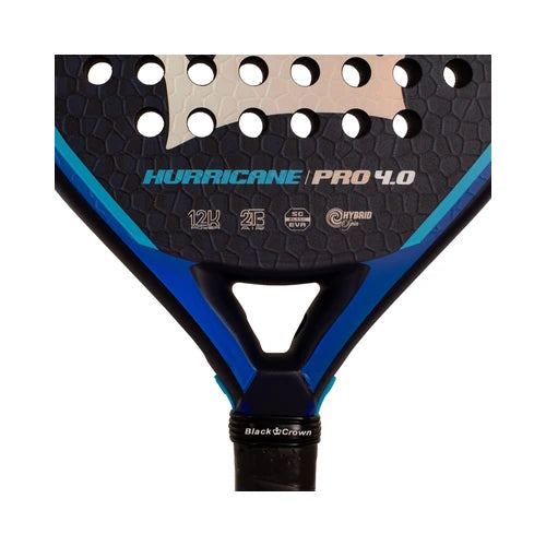 Raquette de padel BlackCrown HURRICANE PRO 4.0