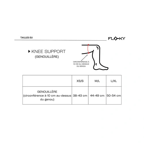 KNEE SUPPORT DROIT