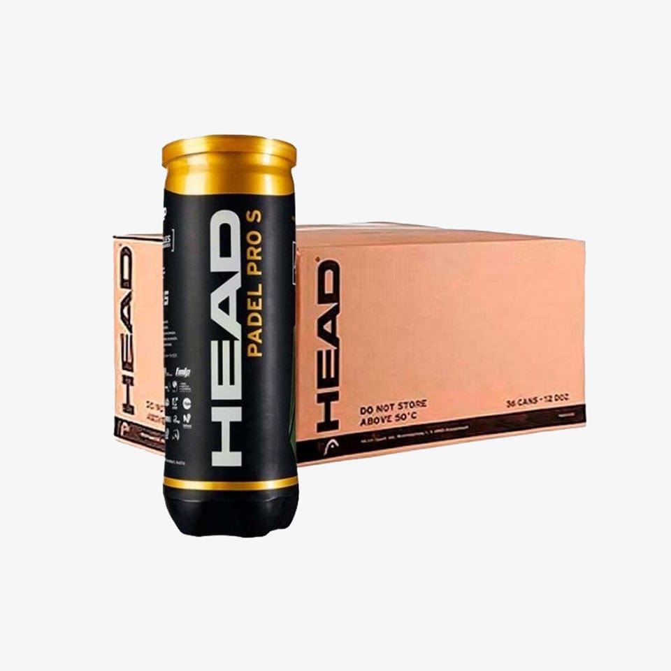 Padel USA - Head Padel Pro S Tennis Ball - Box of 24 CANS